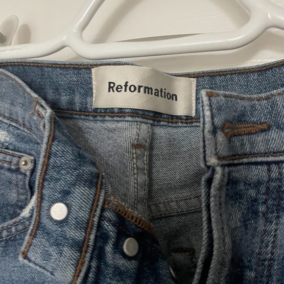 REFORMATION High-Rise Skinny Leg Jeans Size 26 - Picture 2 of 10